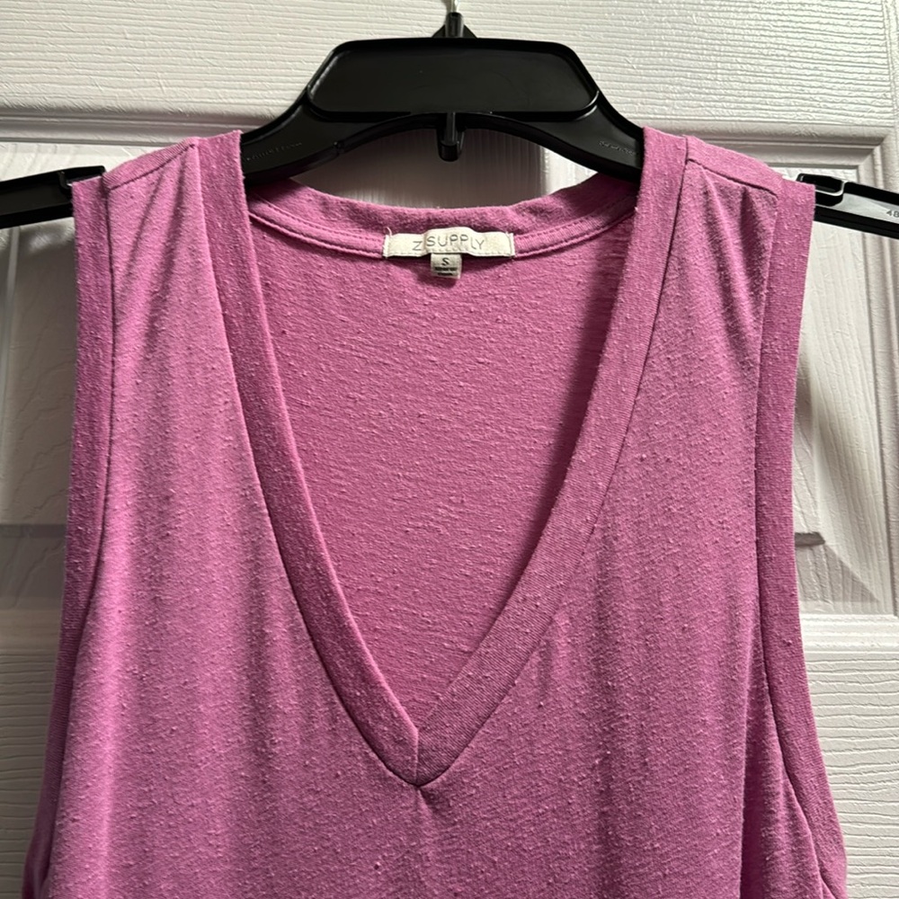 Womens Z supply reverie knotted dress